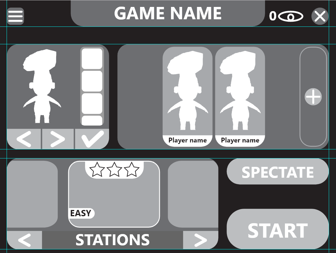 Lobby Wireframe First Version